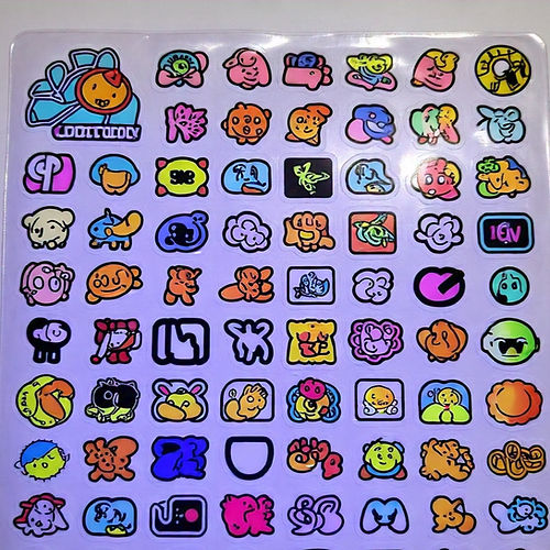 UV DTF Gang Roll Stickers