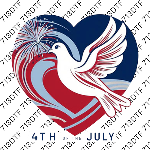 4th of July - Peace & Heart