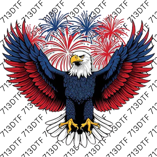 4th of July - Patriotic Bald Eagle