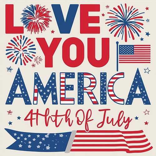 4th of July - Love You America