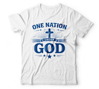 One nation under god white