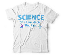 Science its like magic but real white