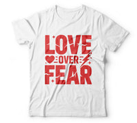 Love over fear white