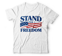 Stand for freedom white