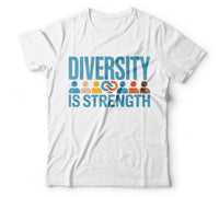 Diversity is strength white