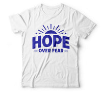 Hope over fear white