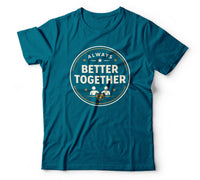 Always better together teal