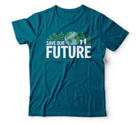 Save our future teal