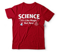 Science its like magic but real red