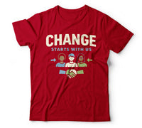 Change starts with us red