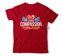 Choose compassion red