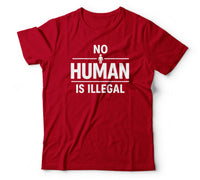 No human is illegal red