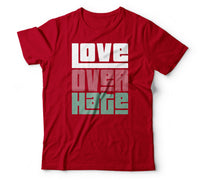 Love over hate red