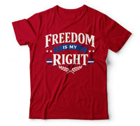 Freedom is my right red