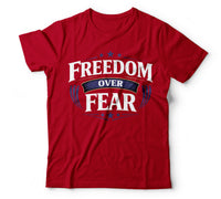Freedom over fear red