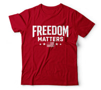 Freedom matters red