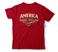 America opportunity freedom power red