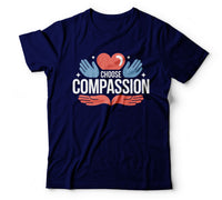 Choose compassion navy