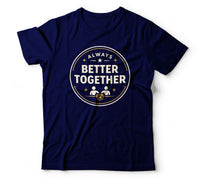 Always better together navy