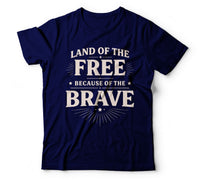 Land of the free because of the brave navy