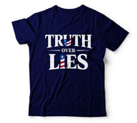 Truth over lies navy