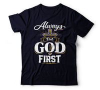 Always put god first black