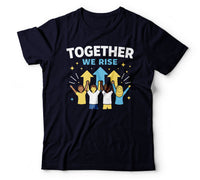 Together we rise black