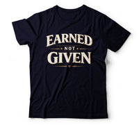 Earned not given black