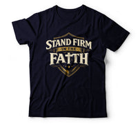 Stand firm in the faith black
