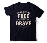 Land of the free because of the brave black