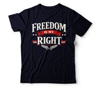 Freedom is my right black