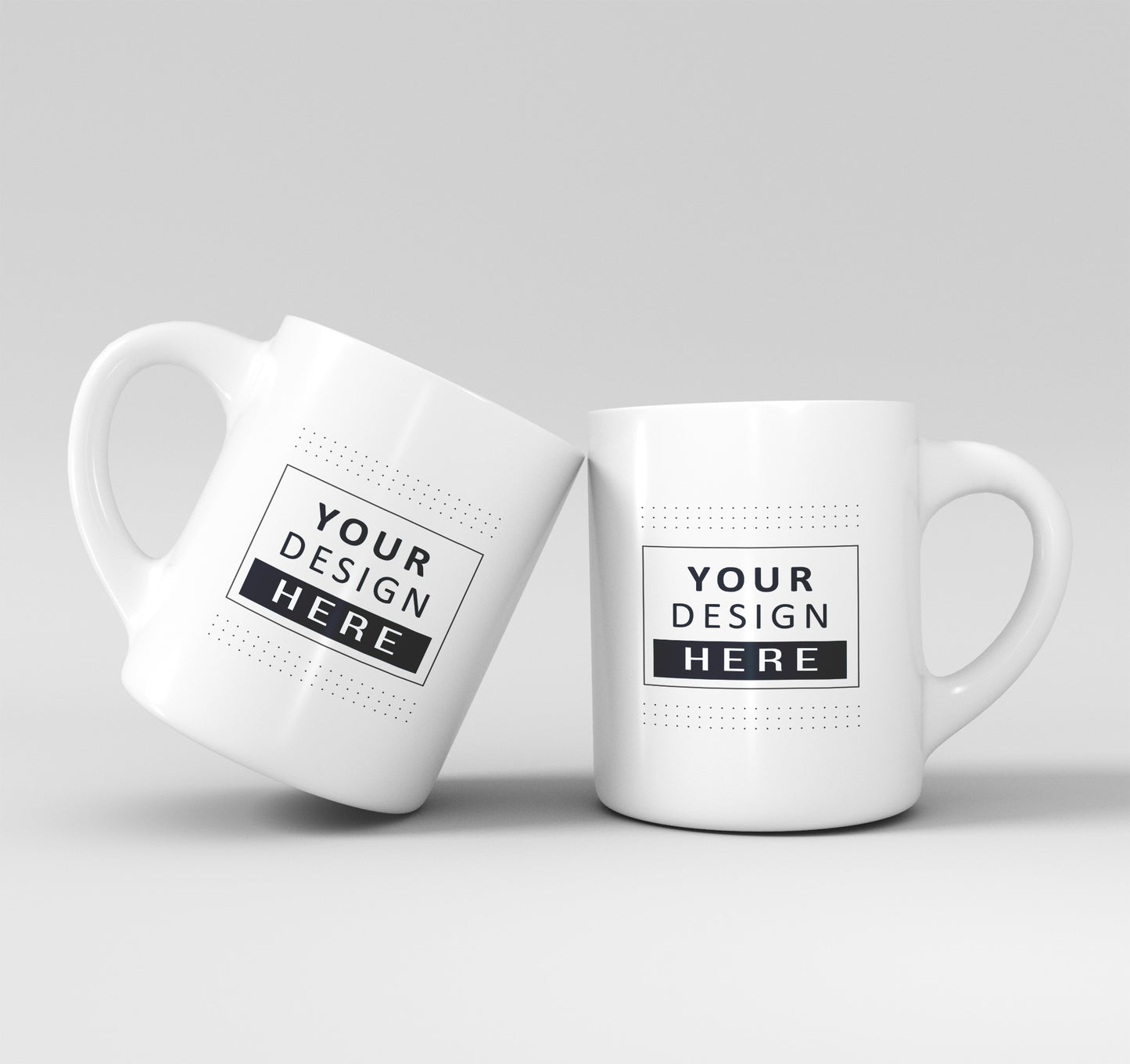 White Sublimatable Ceramic Mug 10 oz