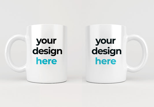 White Sublimatable Ceramic Mug 15 oz